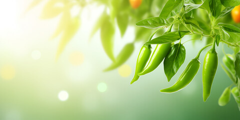 Culinary Delight: Unveiling the Secrets of Fresh Green Pepper Flourishing on the Majestic Pepper Tree