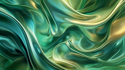 Fototapeta premium Harmonious Cedar Poplar Blend: Intertwining leaves to form harmonized, fluid shapes with gentle swirls.