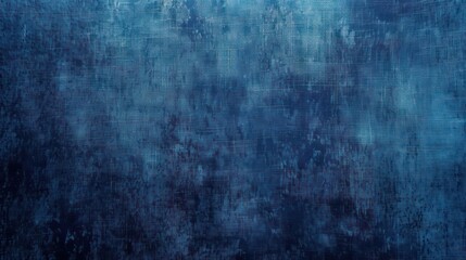 Obraz na płótnie Canvas indigo blue, dark blue ocean blue abstract vintage background for design. Fabric cloth canvas texture. Color gradient, ombre. Rough, grain. Matte, shimmer 