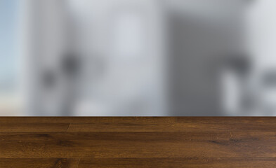 Modern office building interior. 3D rendering.. Mockup.   Empty paintings. Texture Wooden parquet. Flooring. Seamless.