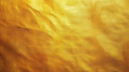 turmeric yellow, mustard yellow, mild bright yellow abstract vintage background for design. Fabric cloth canvas texture. Color gradient, ombre. Rough, grain. Matte, shimmer	