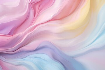 Fototapeta premium Background with a Pastel Color Theme, Dreamy Color Palette, Ethereal Swirls, and Flowing