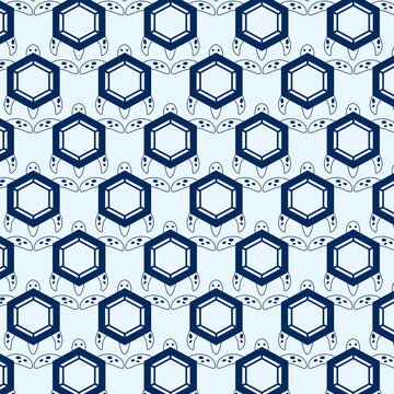 The turtle shell pattern is cute and wonderful