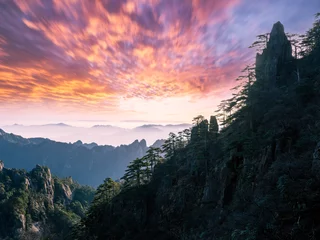 Photo sur Plexiglas Monts Huang Scenery of Mount Huangshan, Anhui