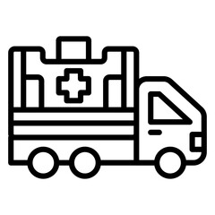 Ambulance Icon Style
