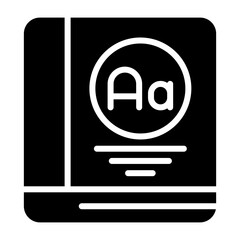 Dictionary Vector Icon