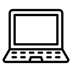 Laptop Icon Style