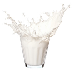 pouring milk into glass