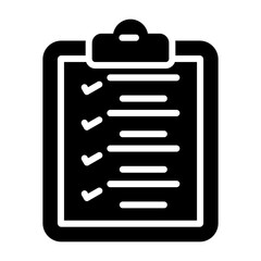 Checklist Vector Icon