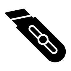 Paper Cutter Vector Icon - obrazy, fototapety, plakaty