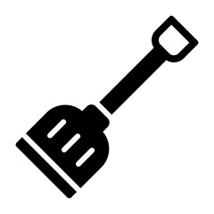 Snow shovel Vector Icon