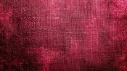 Fototapeta premium raspberry red, rose red, red fabric abstract vintage background for design. Fabric cloth canvas texture. Color gradient, ombre. Rough, grain. Matte, shimmer 