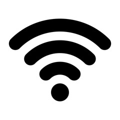 Wifi signal Vector Icon - obrazy, fototapety, plakaty