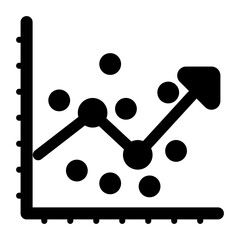 Regression Analysis Vector Icon