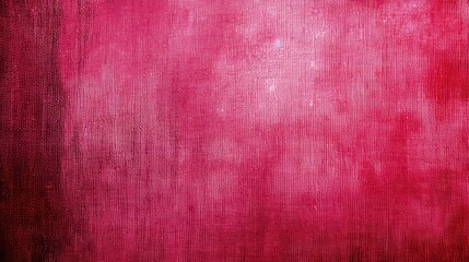 Fototapeta premium raspberry red, rose red, red fabric abstract vintage background for design. Fabric cloth canvas texture. Color gradient, ombre. Rough, grain. Matte, shimmer 