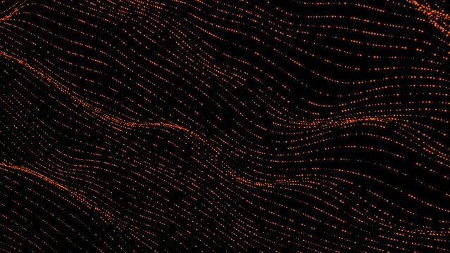 Abstract background with dynamic wave