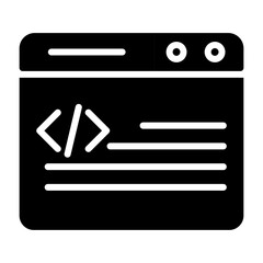 Web Development Vector Icon