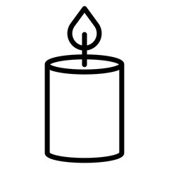 Candle Icon Style