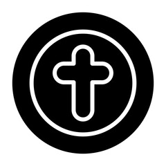 Obraz premium Cross Vector Icon