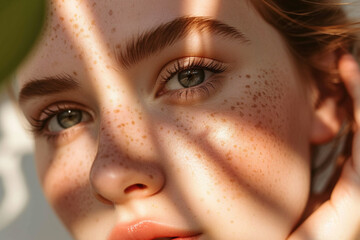 Fototapeta premium Women's beauty skincare routine photography