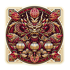 Dragon Image, Logo, Icon and symbol in Chinese culture