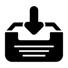 Inbox Vector Icon