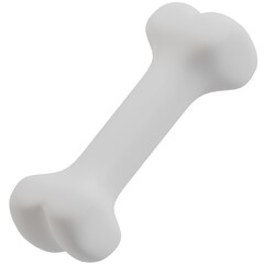 3d rendering dog bone. 3D illustration.