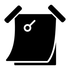 Unique Glyph Vector Icon