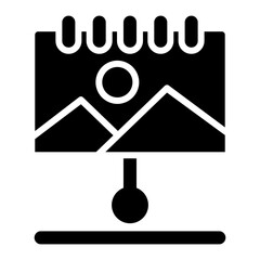 Canvas Vector Icon