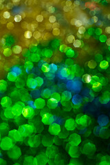 Obraz premium Abstract bokeh background of glowing lights in soft focus. Glitter backgrounds. Light bokeh to design. Glitter backgrounds for valentines day, birthday or Christmas cards. Abstract glitter background.