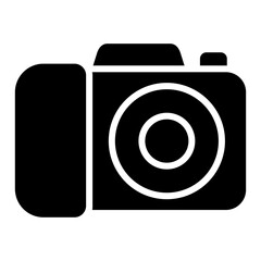 DSLR Camera Vector Icon