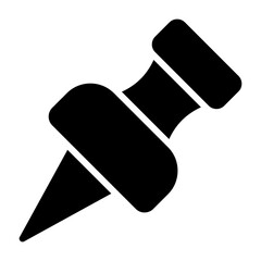 Thumbtack Vector Icon