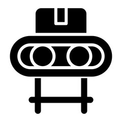 Conveyor belt Vector Icon
