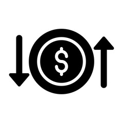 Cash Flow Problems Vector Icon
