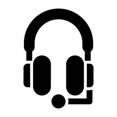 Studio Headphones Vector Icon