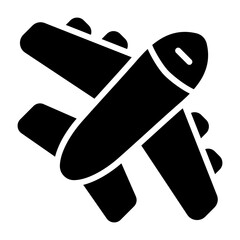 Plane Vector Icon