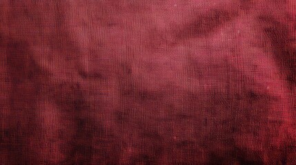 Fototapeta premium maroon red, dark red, red cloth, red fabric abstract vintage background for design. Fabric cloth canvas texture. Color gradient, ombre. Rough, grain. Matte, shimmer 