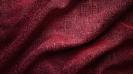 maroon red, dark red, red cloth, red fabric abstract vintage background for design. Fabric cloth canvas texture. Color gradient, ombre. Rough, grain. Matte, shimmer	