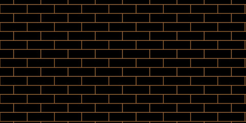 Black brick wall background. Brick wall background. Black or dark gray pattern grainy concrete wall stone texture background.	