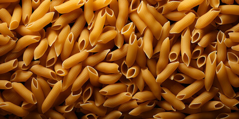 Texture of yellow durum wheat pasta background . Vibrant Yellow Pasta Background