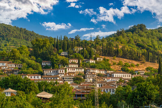 Traditional village houses of Sirince Village, Izmir, Turkey
