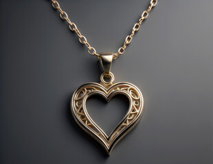 jewelry necklace Heart-shaped necklace for the person you love on Valentine's Day