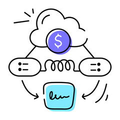 Business Workflow Icon