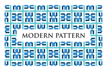 Seamless modern pattern colorfull
