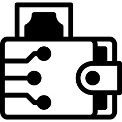 Digital wallet icon