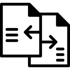 Data transfer icon