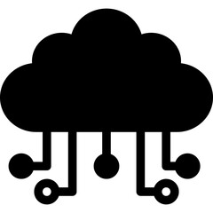 Cloud computing icon