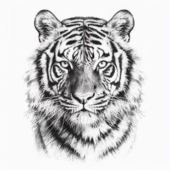 Jungle Chronicles: A Gallery of Captivating Tiger Sketches
