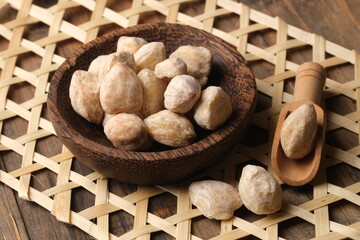 Aleurites moluccanus, the candlenut, is a flowering tree in the spurge family, Euphorbiaceae, also known as candleberry, Indian walnut, kemiri, varnish tree, nuez de la India, buah keras, godou, kukui