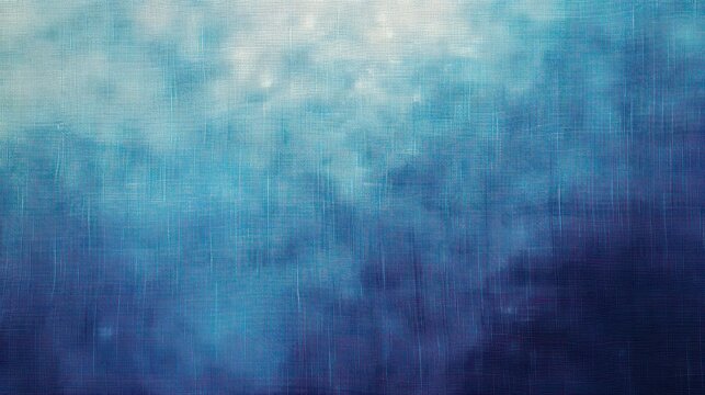 sky blue, blue fabric blue cloth, cornflower blue abstract vintage background for design. Fabric cloth canvas texture. Color gradient, ombre. Rough, grain. Matte, shimmer